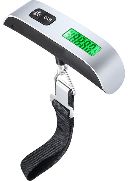 Kayış ile 50 kg 10G Dijital Ölçekli Elektronik Denge Cep Bagaj Asılı Ölçekli Bavul Seyahat Tartı Bagaj Çantası Ağırlık Aracı (Yurt Dışından) indirimleri