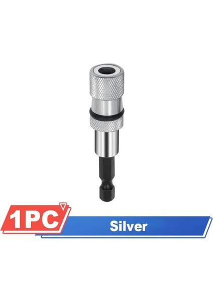 Gümüş Oauee Ayarlanabilir Vida Derinliği Manyetik Tornavida Bit Tutucu 1/4 Inç Mini Hex Sürücü Ph2 Bit ile Elektrikli Tornavida Seti Için (Yurt Dışından)