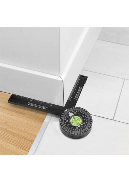01 Profesyonel Diy Ölçme Aracı Ağaç Işleme Özellikli Hassas Konik Açıölçer Gönye Testere Evrensel Açı Bulucu 360° Açı (Yurt Dışından) indirimleri