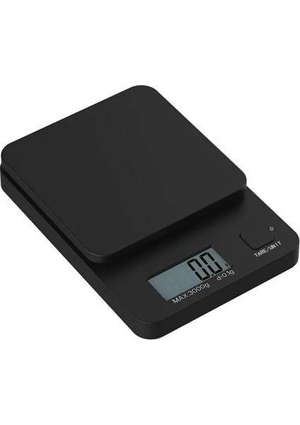 Siyah 3kg/0.1g Mutfak Terazisi Yemek Pişirmek Için Pişirme Gıda Ölçeği Beyaz Plastik Denge Basit Yaygın Kullanım Etkili Günlük Yaşam (Yurt Dışından)