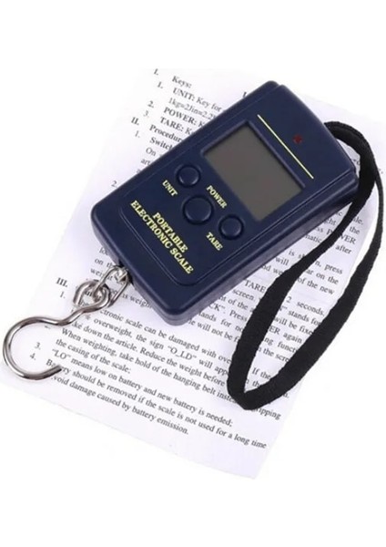 40 kg x 10G 1 Pc Elektronik Asılı Balıkçı Terazisi Çok Fonksiyonlu Mini Ağırlık Kanca Ölçeği 40 KG/10G Taşınabilir Dijital Açık Bagaj Terazileri (Yurt Dışından)