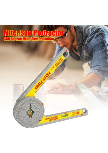 Iletki Kalem Yok 360 Derece Gönye Testere Iletki Dijital Iletki Cetvel Inklinometre Iletki Gönye Testere Açısı Abs Seviye Ölçer Ölçme Aracı (Yurt Dışından) fiyatları