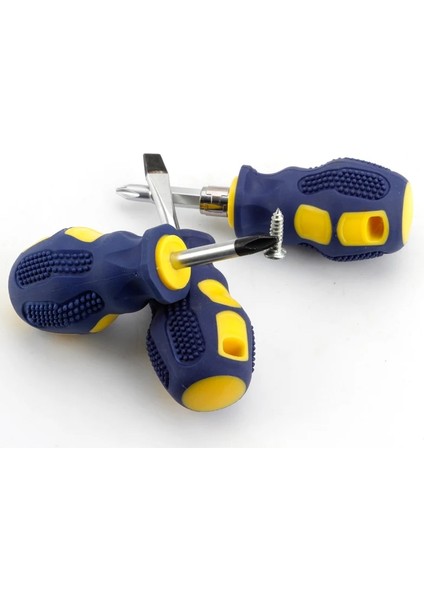 Çift Kullanımlı 1 Adet Mini Tornavida Çok Fonksiyonlu Çapraz Şekilli Tornavida Oluklu Düz Dıy Onarım Araçları Manyetik Kısa Küçük Tornavida (Yurt Dışından) modelleri