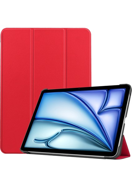 iPad Air 13 2024/2025 Için Akıllı Deri Tablet Kılıfı (Yurt Dışından)