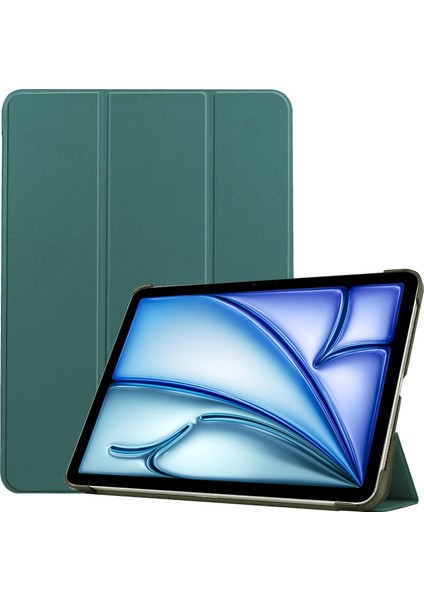 iPad Air 13 2024/2025 Için Akıllı Deri Tablet Kılıfı (Yurt Dışından)