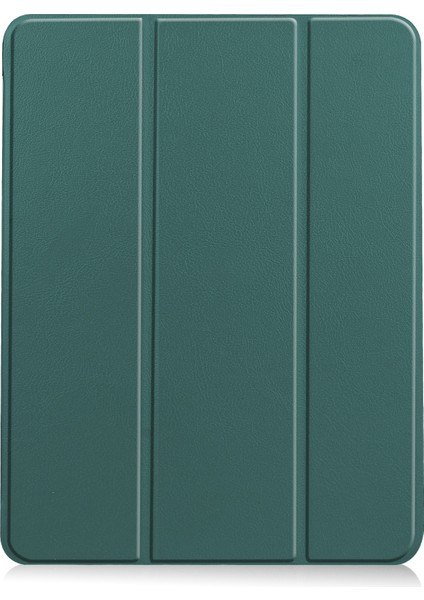 iPad Air 13 2024/2025 Için Akıllı Deri Tablet Kılıfı (Yurt Dışından)