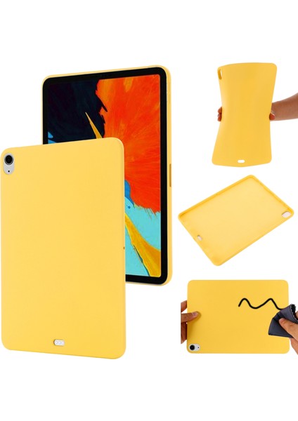 iPad Air 13 2025/2024 Için Sıvı Silikon Tablet Kılıfı (Yurt Dışından)