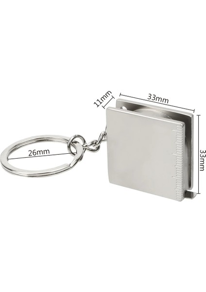 Taşınabilir Anahtarlık Ölçme Araçları Geri Çekilebilir Cetvel Çekme Cetveli Anahtarlık Ölçme Aletleri Mezura Anahtarlık (Yurt Dışından) fiyatları