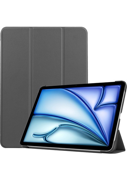 iPad Air 13 2024/2025 Için Akıllı Deri Tablet Kılıfı (Yurt Dışından)