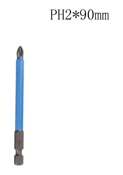 90MM 25MM-150MM Ph2 Phillips Kafa Tornavida Matkap Ucu Hex Shank Manyetik Kaymaz Uzun Erişimli Hassas Vida Uçları Elektrikli Aletler (Yurt Dışından)