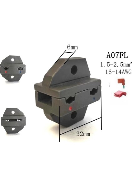A2546B Kalıp Setleri FSE/HS-A03BC/A06WF2C/A07FL/A26TW/PP-T/A2546B Sıkma Pensesi Makinesi Modülleri Çeneler Fiş Yayı Sıkma Kapağı Terminalleri (Yurt Dışından)