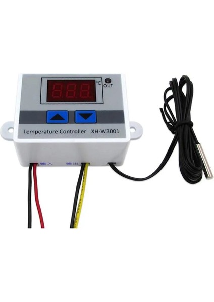 Ac 220V XH-W3001 12V 24V 220VAC 10A Dijital LED Sıcaklık Kontrol Cihazı Inkübatör Soğutma Isıtma Anahtarı Termostat Ntc Sensörü (Yurt Dışından)