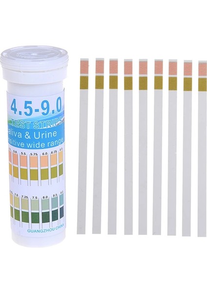 150 Adet/grup Şeritler Kutulu Aralığı 1-14 Ph Test Şeritleri Gösterge Kağıdı Test Cihazı Aralığı 4.5-9.0 Ph Test Şeritleri Tükürük ve Idrar Için (Yurt Dışından)