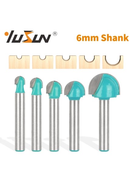 6X12 Yusun 1 Adet 6mm Shank Yeşil Koy Kutusu Bit Yönlendirici Bit Ağaç Işleme Freze Ahşap Için Kesici Bit Yüz Değirmeni Karbür Kesici Uç Freze (Yurt Dışından)