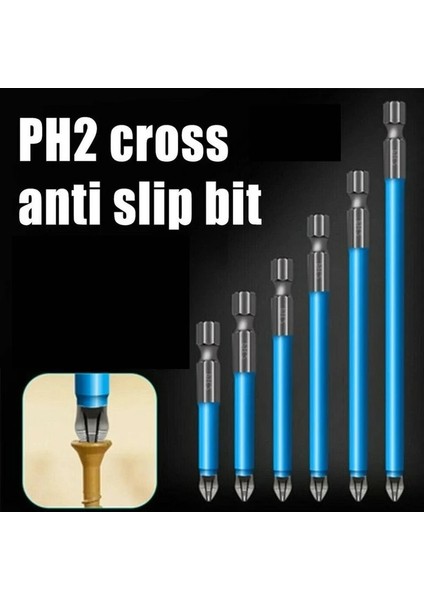 70MM 25/50/90/150MM Ph2 Çapraz Bit Matkap Kafası Tornavida Uçları El Aletleri Kaymaz Elektrikli Hex Shank Manyetik Tornavida Matkap Ucu (Yurt Dışından) fiyatları