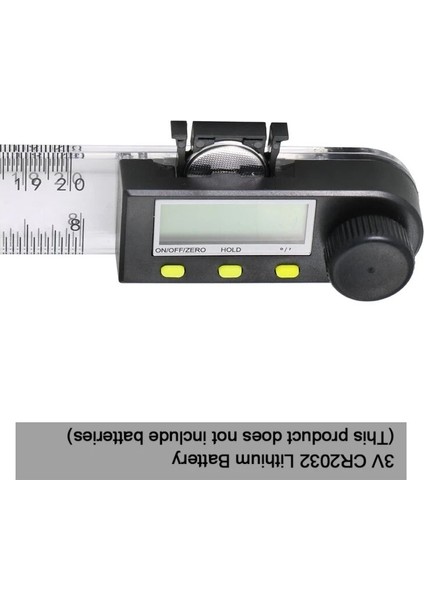 200MM Plastik 200MM 8 Inç Elektronik Açı Ölçer Ölçer Plastik Dijital Iletki Inklinometre 20 cm Gonyometre Seviye Ölçme Aracı (Yurt Dışından) modelleri