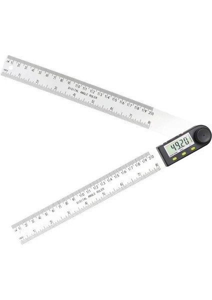 200MM Plastik 200MM 8 Inç Elektronik Açı Ölçer Ölçer Plastik Dijital Iletki Inklinometre 20 cm Gonyometre Seviye Ölçme Aracı (Yurt Dışından) fırsatları