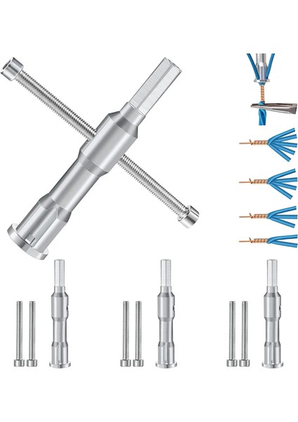 Otomatik Tel Striptizci Bükülmüş Tel Aracı Kablo Soyma Büküm Konektörü Elektrikçi Tel Büküm Sıyırma Konektörü El Aletleri (Yurt Dışından) fiyatları