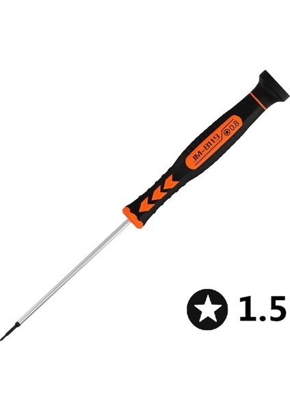 Beş Yıldız 1.5 Yüksek Kaliteli Hassas Cr-V Tornavida Elektronik Bakım Cep Telefonu Macbook Air Pro Profesyonel Tamir El Aleti (Yurt Dışından)