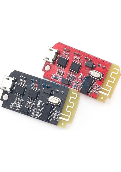 Kırmızı Dc 3.7V 5V 3W Dijital Ses Amplifikatörü Kurulu Çift Çift Plaka Bluetooth Hoparlör Modifikasyonu Ses Müzik Modülü Mikro USB Dıy (Yurt Dışından) fırsatları
