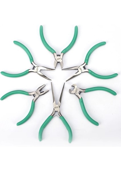 ET001007 Mini Pense Tel Kablo Kesici Mücevherat Pense Teşhis Bükülmüş Burun Dıy Pense Seti Çok Fonksiyonlu (Yurt Dışından) fırsatları