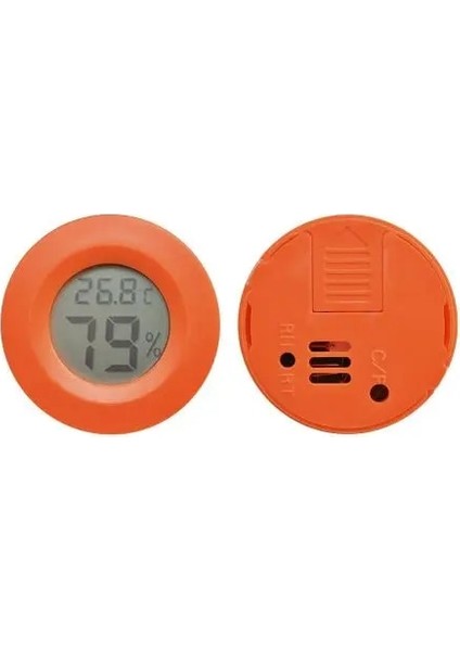 Kırmızı Mini LCD Dijital Termometre Higrometre Buzdolabı Dondurucu Test Cihazı Sıcaklık Nem Ölçer Dedektörü Thermograph Pet Oto Araba (Yurt Dışından)