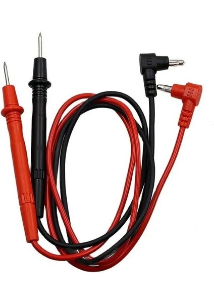 10A 1 Çift Evrensel Prob Testi Pin Dijital Multimetre Iğne Ucu Metre Çok Metre Test Cihazı Kurşun Probu Tel Kalem Kablosu 20A (Yurt Dışından)