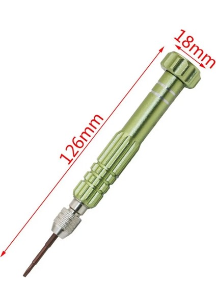 Sarı 1 Adet Saat Onarım Tornavida Kolu 5 Yedek Tornavida Uçları ile Telefon Gözlük Saat Onarım Aracı Vida Sökücü El Aleti Kiti (Yurt Dışından) modelleri