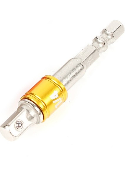 1-4 Matkap Soket Adaptörü Darbeli Sürücü Için Hex Shank ile Kare Soket Matkap Uçları Bar Uzatma Pnömatik Tornavida El Aletleri (Yurt Dışından)