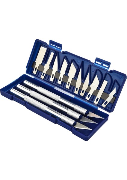 13X Hassas Kesici Seti Exacto El Oyma Aracı Sanat Zanaat Hobi Seti Kaymaz Metal Bıçak Engravi (Yurt Dışından) fiyatları