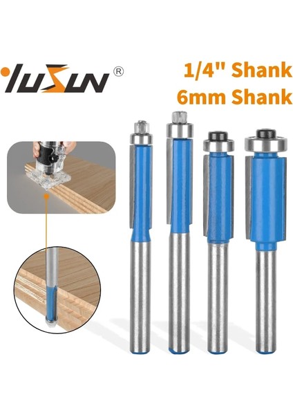 6.35X9.52X25.4 Yusun Gömme Trim Bit Yönlendirici Bit Ağaç Işleme Freze Kesicisi Ahşap Bit Yüz Sh Trimill Araçları Karbür Kesici End Mill (Yurt Dışından) fiyatları