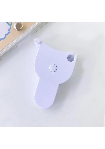 Beyaz Otomatik Teleskopik Mezura Vücut Ölçme Bandı Santimetre Bantları Vücut Ölçer Tedbir Metrik Bantlar Dikiş Cetvel Araçları (Yurt Dışından)