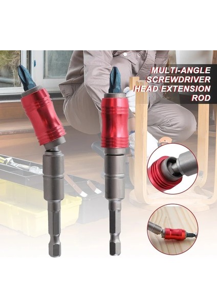 A2 Manyetik Tornavida Bit Tutucu Ayarlanabilir 20 Derece Tornavida Çubuk 1/4 ''hex Shank Vida Ucu Elektrikli Tornavida Matkap (Yurt Dışından) modelleri