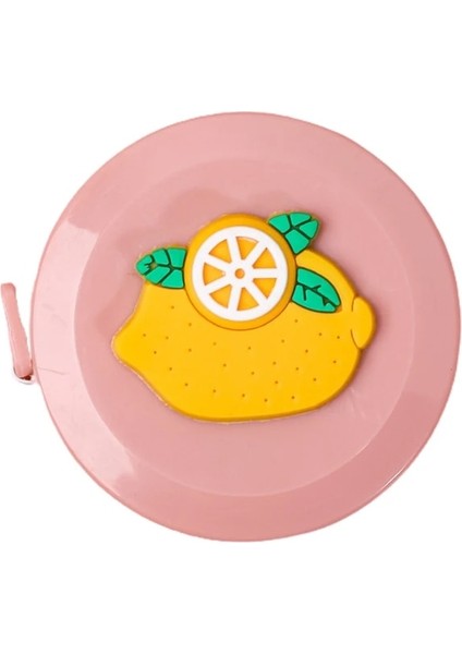 E Karikatür 150 Cm/60 "mezar Taşınabilir Geri Çekilebilir Cetvel Çocuk Yükseklik Cetvel Santimetre Inç Rulo Dikiş Terzi Mezura (Yurt Dışından)