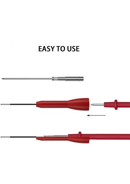 1 Çift 2 Adet Evrensel Multimetre Test Probları Ipuçları Ölçüm Cihazı Pimleri Taşınabilir Test Cihazı Ayrılabilir Aksesuarlar (Yurt Dışından) indirimleri