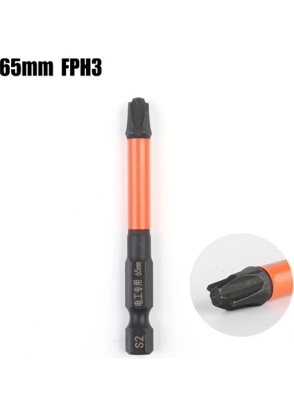 3 Adet 110 mm Fpz Kiti Özel Manyetizma Çapraz Tornavida Bit Fph1 Fph2 Fph3 Somun Sürücüleri 65-150MM Soket Anahtarı Elektrikli El Aletleri (Yurt Dışından)