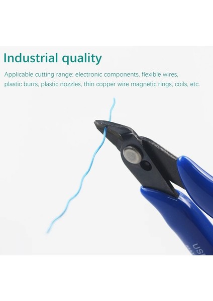 Plato 170 Çapraz Pense Yan Kesme Pensesi Elektronik Tel Kesici Çıkışlı Mini Makas Plastik Saplı Plato 170 Modelleri El Aletleri (Yurt Dışından) modelleri
