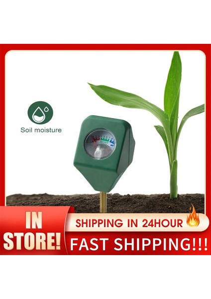 Mini Çiçek Saksı Toprak Analiz Cihazı Nem Ölçer Higrometre Test Cihazı Bahçe Tesisi Çiçek Toprak Analiz Cihazı Analiz Aracı (Yurt Dışından)