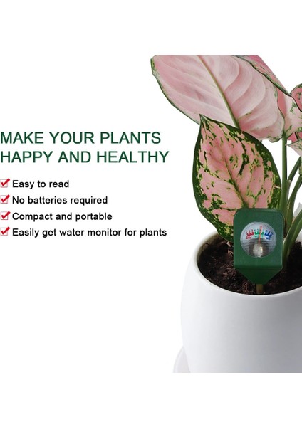 Mini Çiçek Saksı Toprak Analiz Cihazı Nem Ölçer Higrometre Test Cihazı Bahçe Tesisi Çiçek Toprak Analiz Cihazı Analiz Aracı (Yurt Dışından) modelleri
