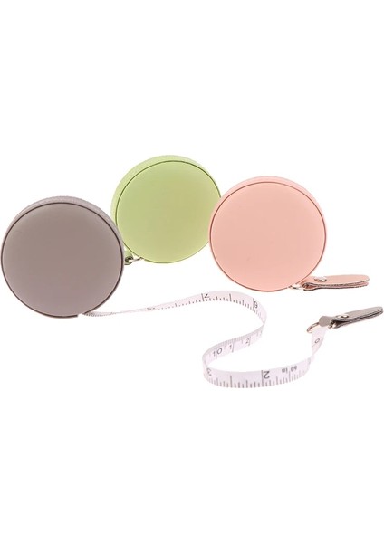 Pembe 150 cm Taşınabilir Çocuk Yükseklik Cetvel Santimetre Inç Rulo Bant Alpaka Mezura Geri Çekilebilir Cetvel Kız Hediyeler Deri Cetvel (Yurt Dışından) fiyatları