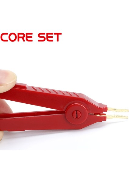 Gri 1 Adet Timsah Klip 90MM Kelvin Bakır Altın Plaka Klip Lcr Test Klipsi Gri/siyah/kırmızı Hassas Aletler Için (Yurt Dışından) modelleri