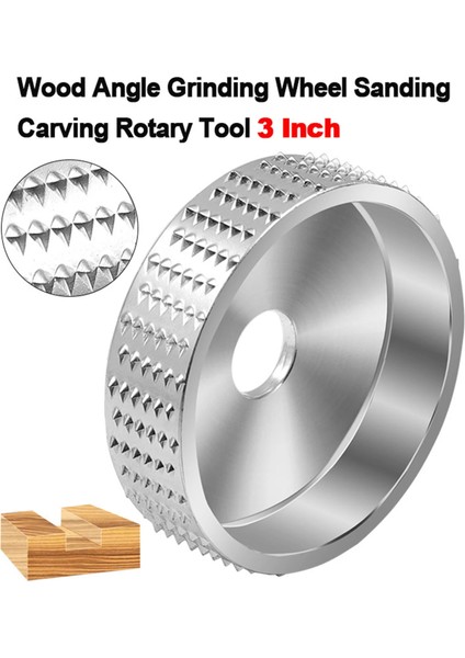 Siyah 75MM Aşındırıcı Oyma Diski Yuvarlak Ahşap Açı Taşlama Tekerlek Zımpara Döner Aracı Açı Öğütücü Için Tungsten Karbür 16MM Delik (Yurt Dışından)