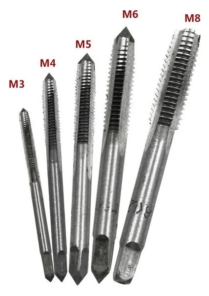 B M3-M8 Musluk Ayarlanabilir T Saplı Cırcır Musluk Tutucu Anahtarı M3-M8 ile 3mm-8mm Makine Vidası Konu Metrik Fiş T-Şekilli Musluk Anahtarı El Aletleri (Yurt Dışından)