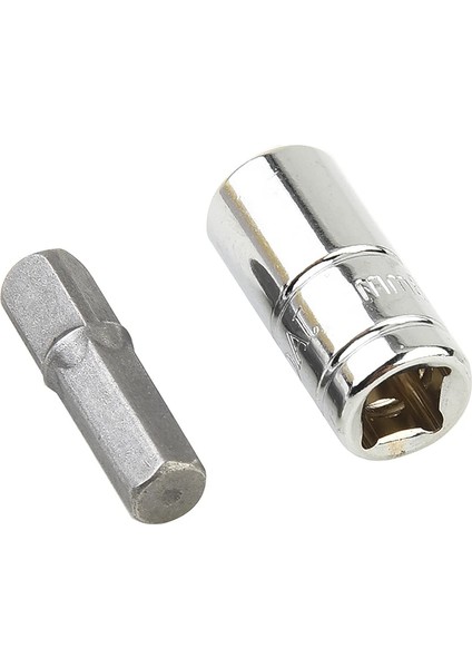 Nuiversal1/4 Kare Driveto1/4 Hex Shank Darbe Soketi 1/4 Matkap Soketi Adaptör Adaptörü Dönüştürücü Matkap 2000 In/lb Tork (Yurt Dışından)