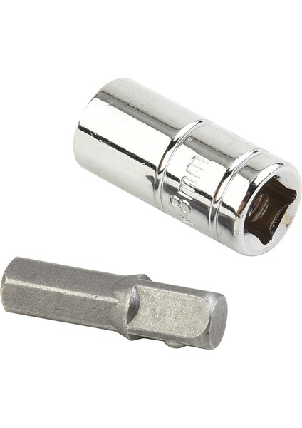 Nuiversal1/4 Kare Driveto1/4 Hex Shank Darbe Soketi 1/4 Matkap Soketi Adaptör Adaptörü Dönüştürücü Matkap 2000 In/lb Tork (Yurt Dışından)