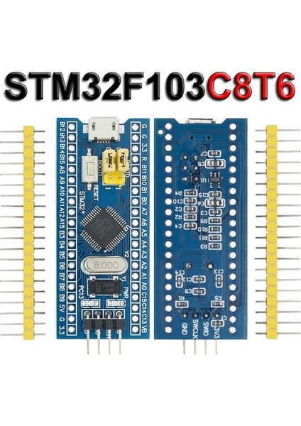 STM32F103C8T6 St-Lınk V2 Simülatörü Indir Programcı Orijinal STM32F103C8T6 Arm STM32 Minimum Sistem Geliştirme Kartı STM32F401 STM32F411 (Yurt Dışından)