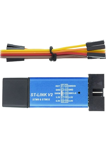 STM32F103C8T6 St-Lınk V2 Simülatörü Indir Programcı Orijinal STM32F103C8T6 Arm STM32 Minimum Sistem Geliştirme Kartı STM32F401 STM32F411 (Yurt Dışından)