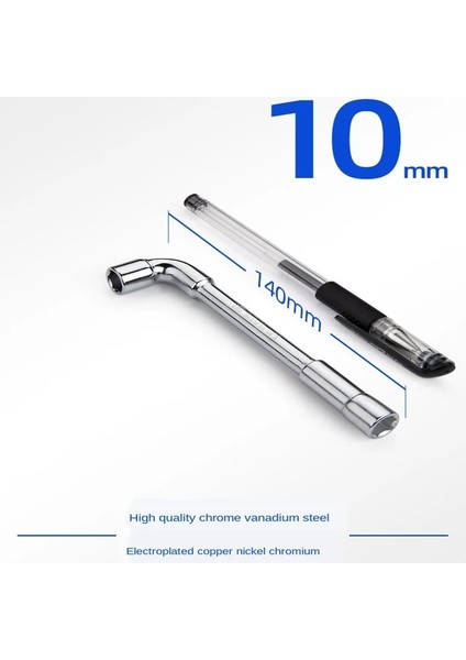 10MM 1 Adet L Soket Anahtarı Anahtarı Şekilli Altıgen Tork Ingiliz Anahtarı Takımı Araba Tamir Aracı Anahtarı Seti Anahtarı El Aleti Seti Araba Araçları (Yurt Dışından)
