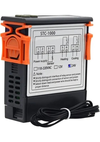 STC-1000 AC110-220V Stc 1000 Kuluçka Makinesi Için LED Dijital Termostat Sıcaklık Kontrol Cihazı Termostat Rölesi Isıtma Soğutma 12V 24V 110V 220V (Yurt Dışından) indirimleri