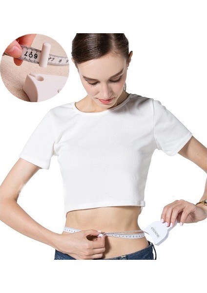 Beyaz Inç ve cm Vücut Ölçüm Bandı Santimetre Mezura Dikiş Metrik Bant Cetvel Otomatik Teleskopik Ölçüm Filmi Vücut Ölçer Aracı Için (Yurt Dışından) fiyatları